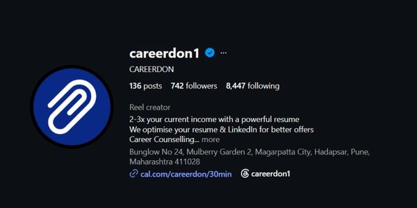 CAREERDON (@careerDon1) profile screenshot